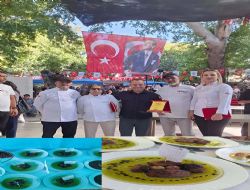 Zeytinya�l� yemek yar��ma birincisi Ali Bar�� �ahin